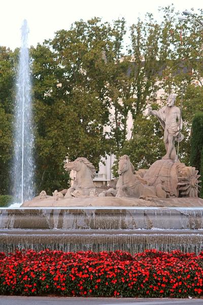 Neptune Fountain Madrid Spain